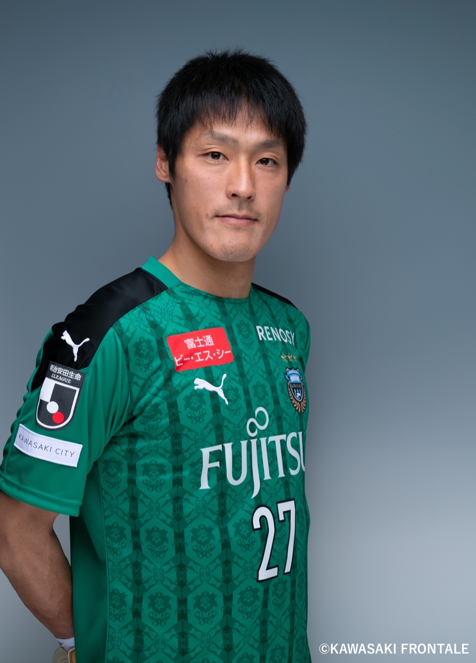 RC ルーキー 2020 Jリーグ 川崎フロンターレ 旗手怜央 直筆サインカード