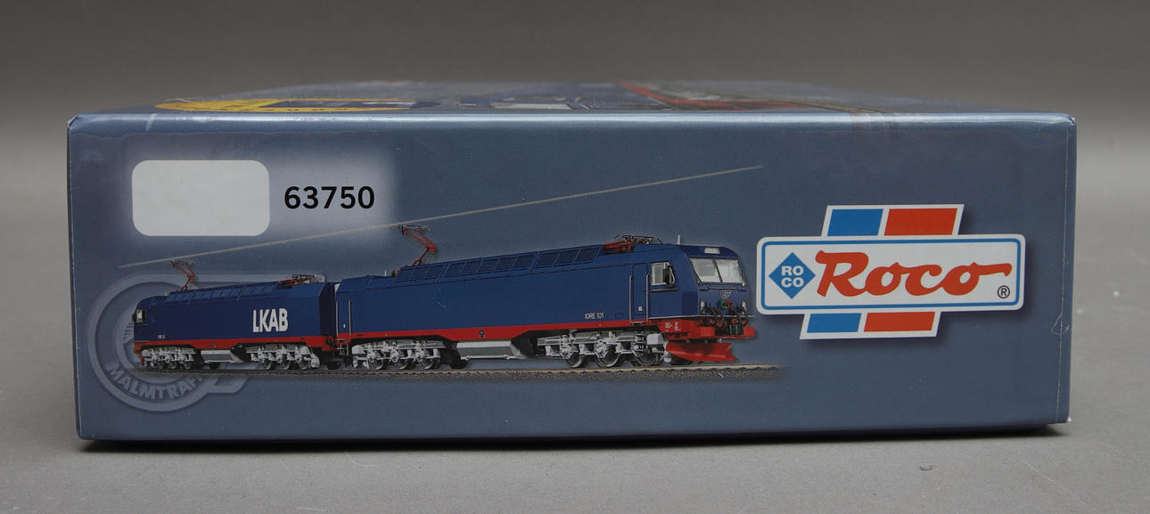 Roco LKAB IORE101 63750 鉄道模型 HOゲージ 2両セット Roco LKAB