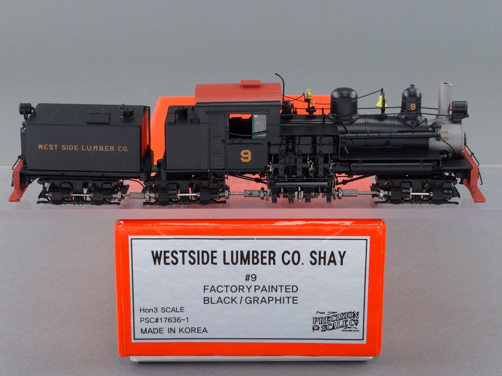 HOn3 Brass Model Train - PSC 17636-1 WSLC Westside Lumber Company