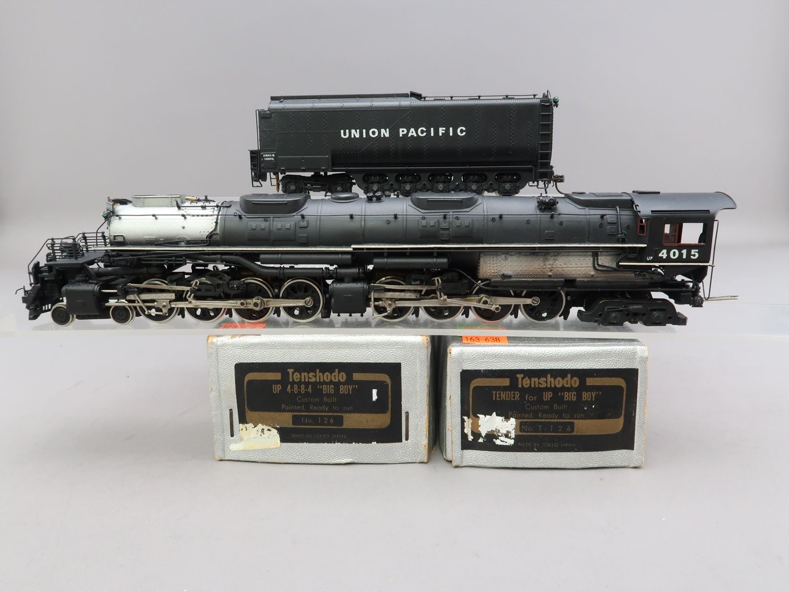 天賞堂 UP 4-8-8-4 BIG BOY w/Tender No.126 N UP 4-8-8-4 Big Boy