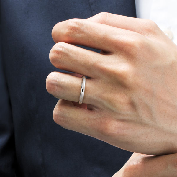 PT950 ルリエ リング 3.0mm 4-14｜結婚指輪（マリッジリング