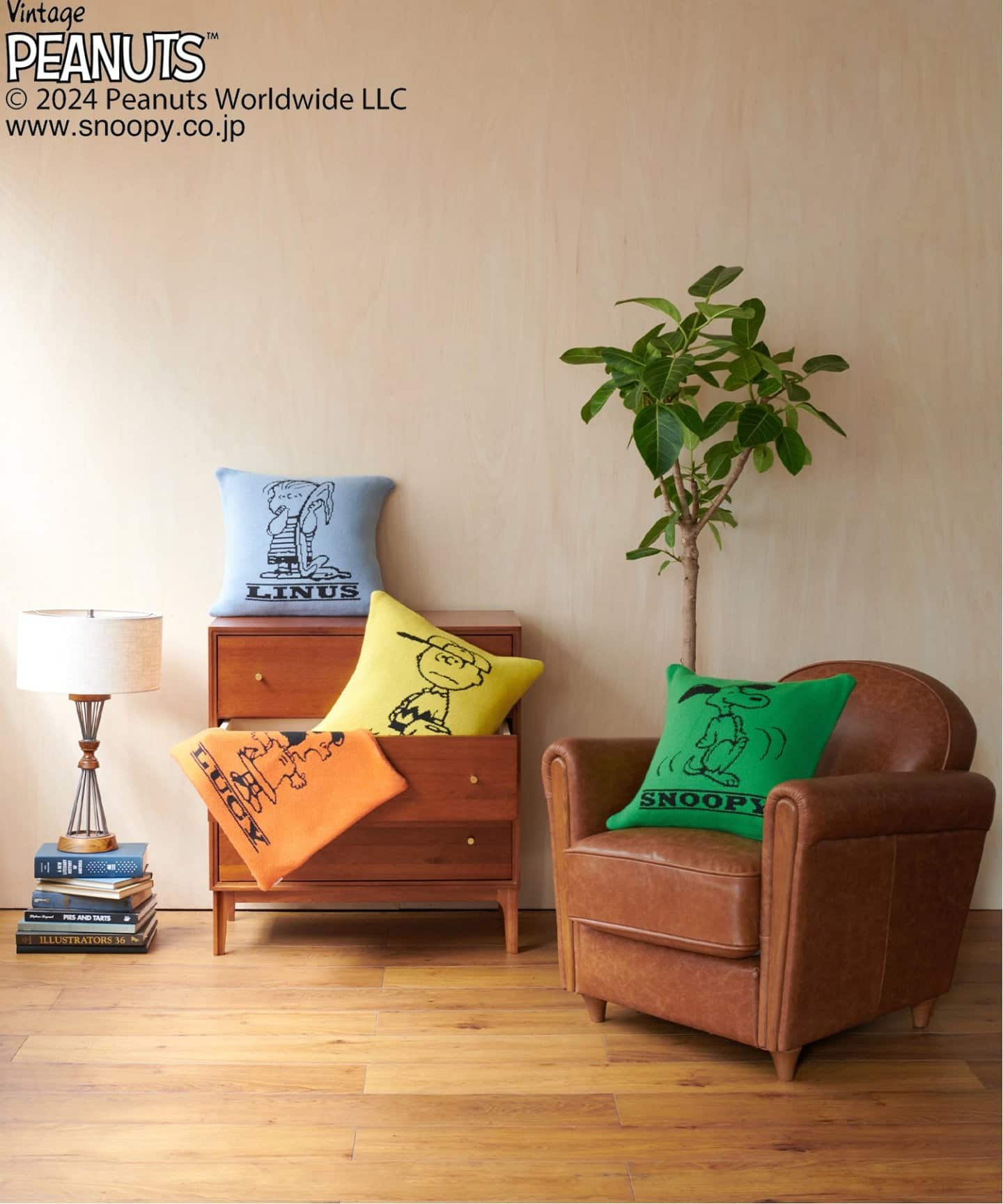 PEANUTS×SPORTS WEAR by JSF】別注 KNIT CUSHION クッションカバー