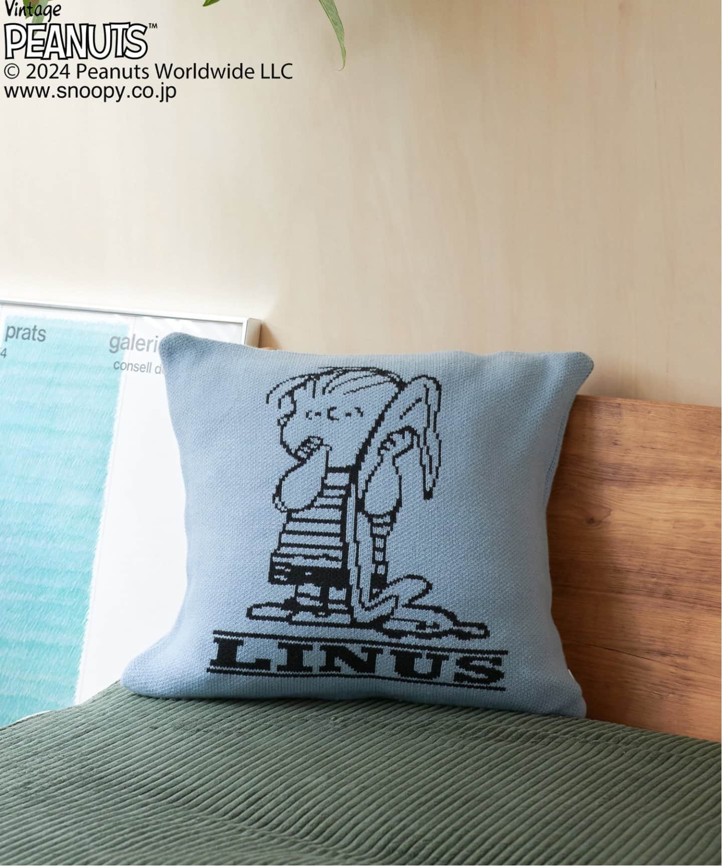 PEANUTS×SPORTS WEAR by JSF】別注 KNIT CUSHION クッションカバー