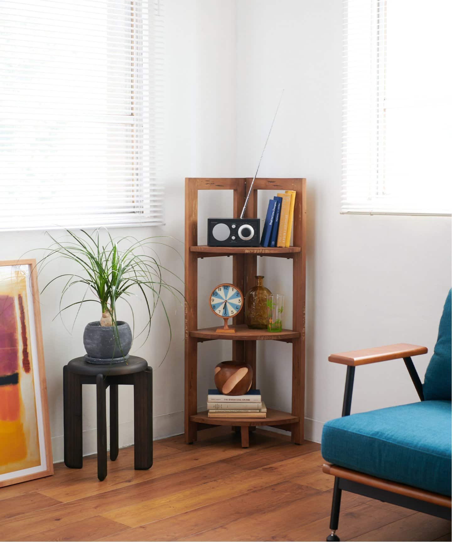 TROY CORNER SHELF S トロイコーナシェルフ（収納家具）｜ACME