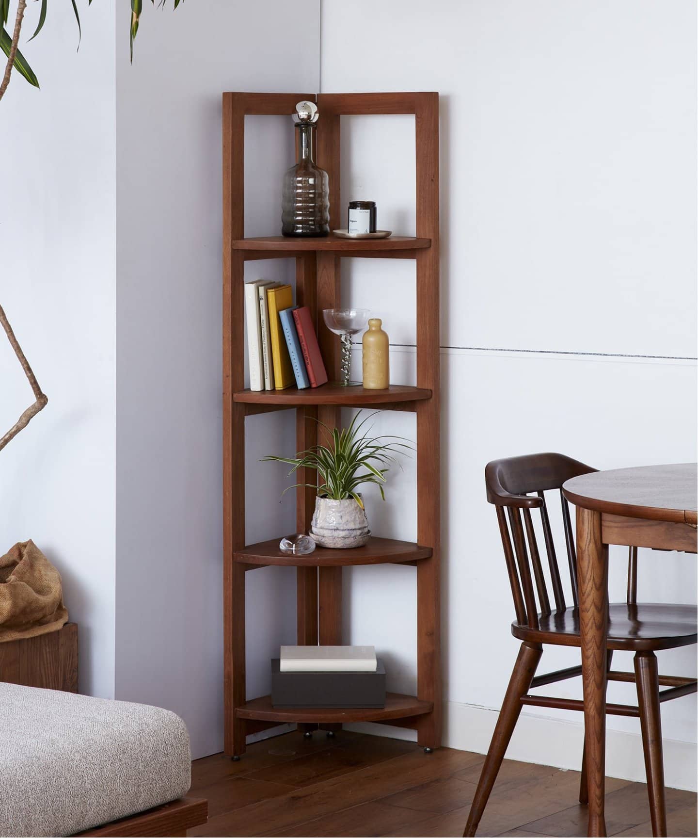大型商品》TROY CORNER SHELF L トロイコーナーシェルフ（収納家具