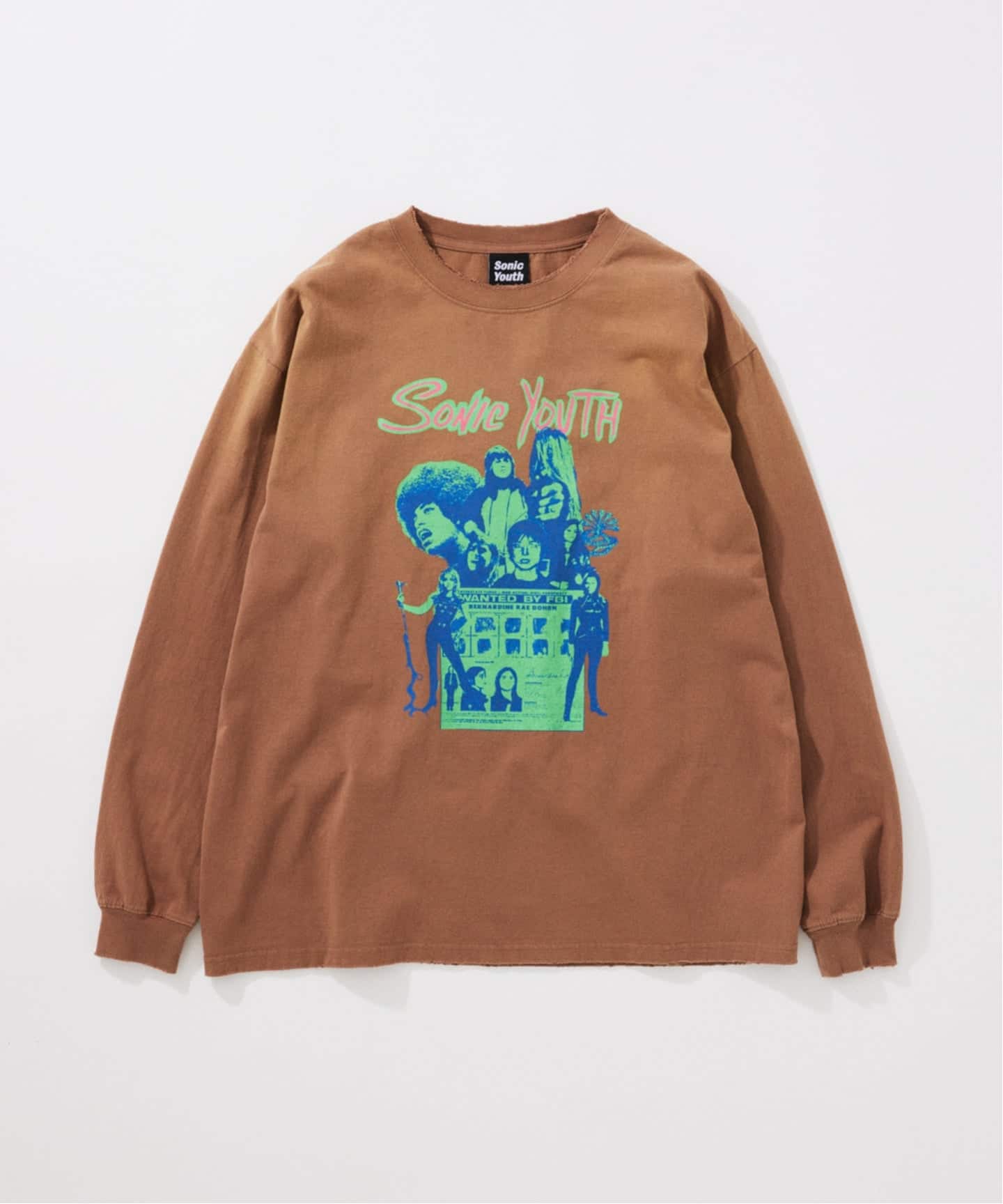 SONIC YOUTH / ソニック・ユース 別注 プリント ロンT（Tシャツ