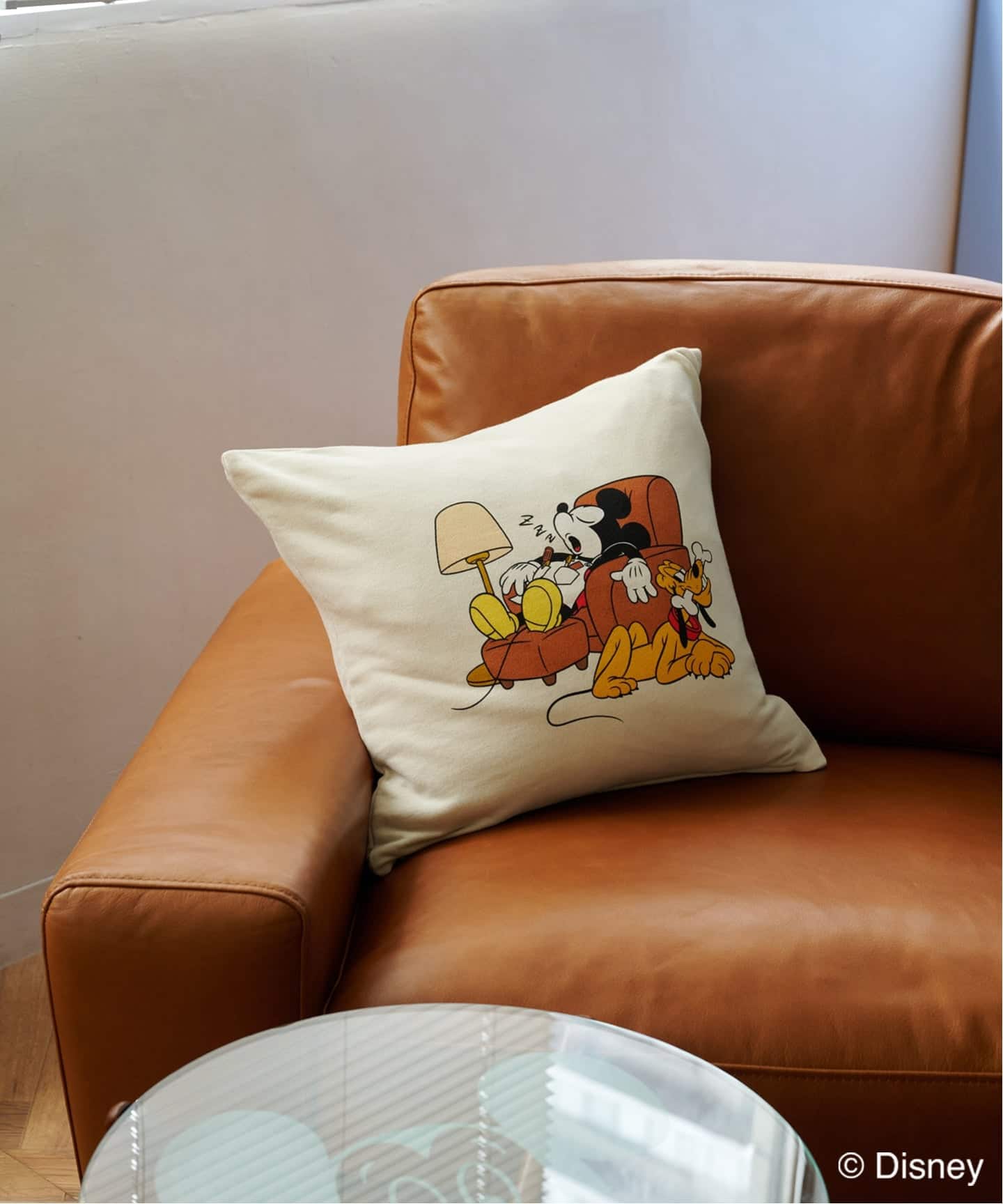 ACME別注 MICKEY CUSHION クッションカバー45cm（クッション