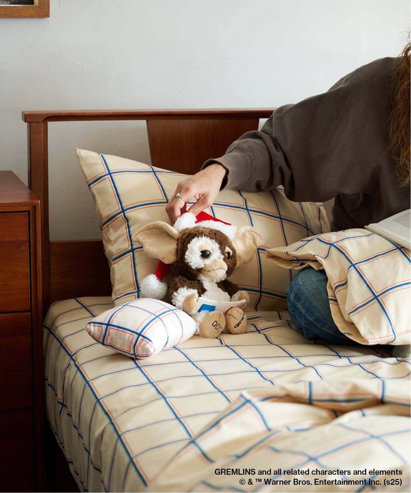 GREMLINS×NICI×JSF】SANTA GIZMO DOLL with Pillow and 3D Glasses