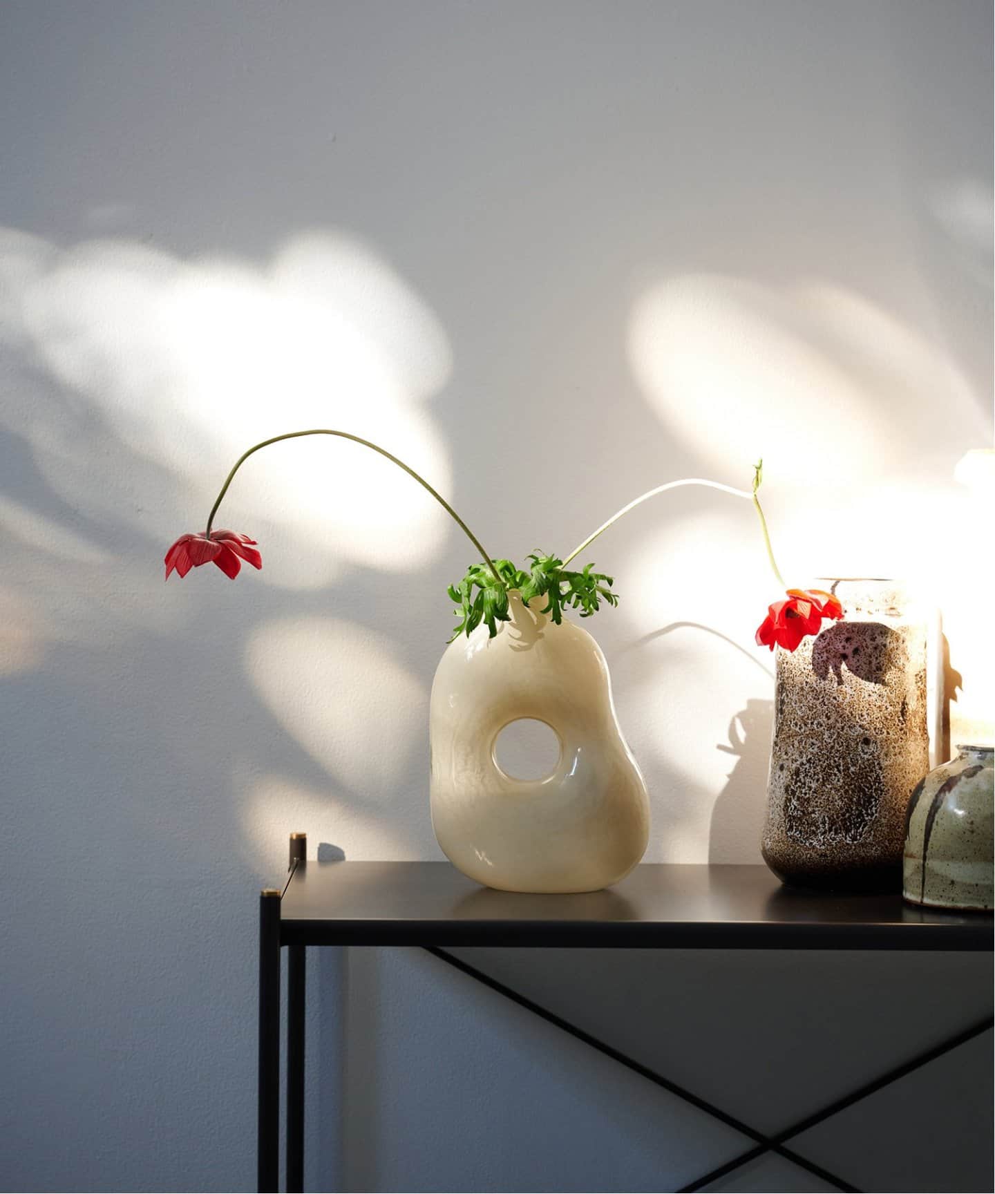 GLASS VASE NUVOLA フラワーベース 花器 花瓶（フラワーベース