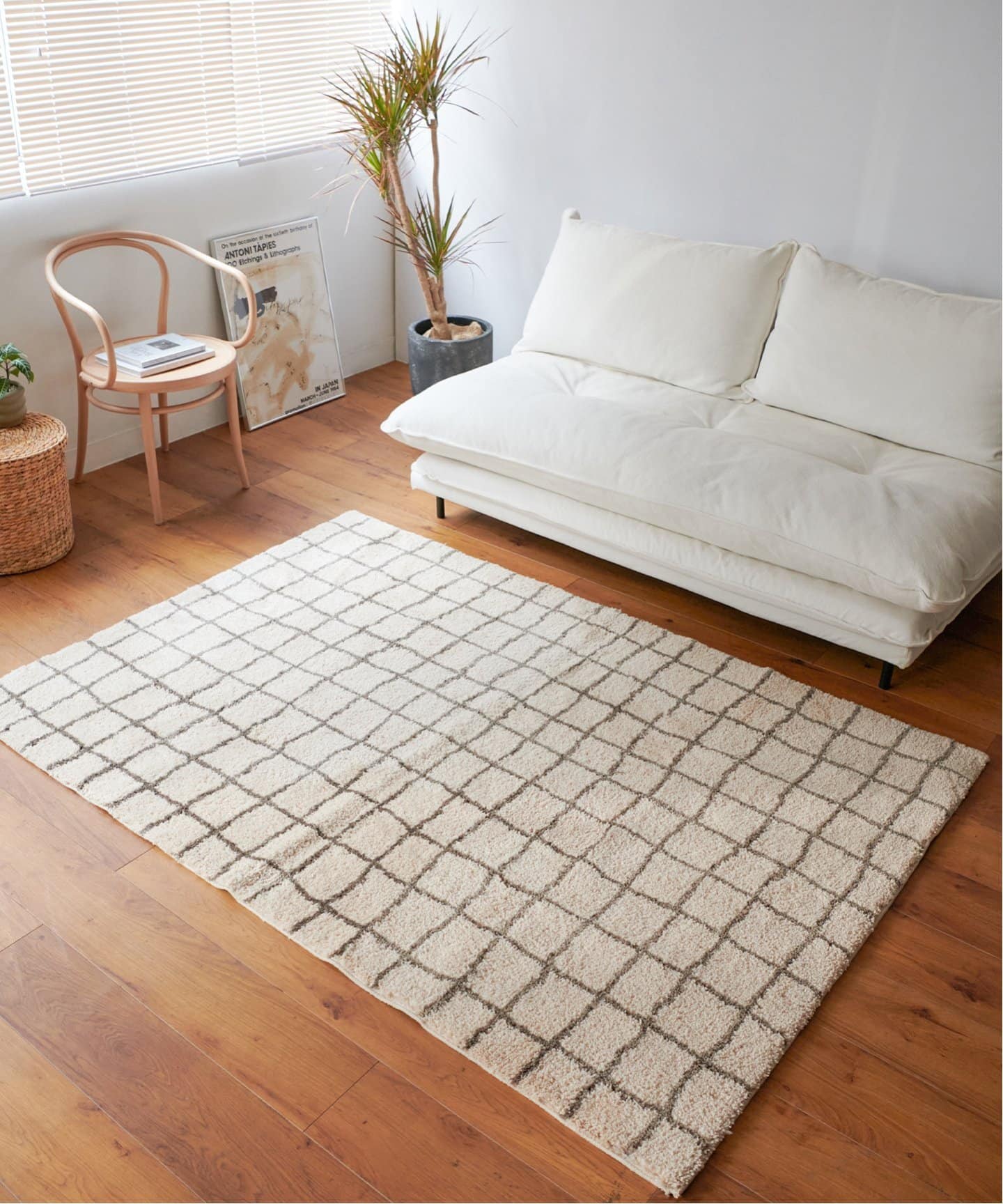 GRID RUG 140x200 グリッド ラグ（ラグ・マット）｜JOURNAL STANDARD