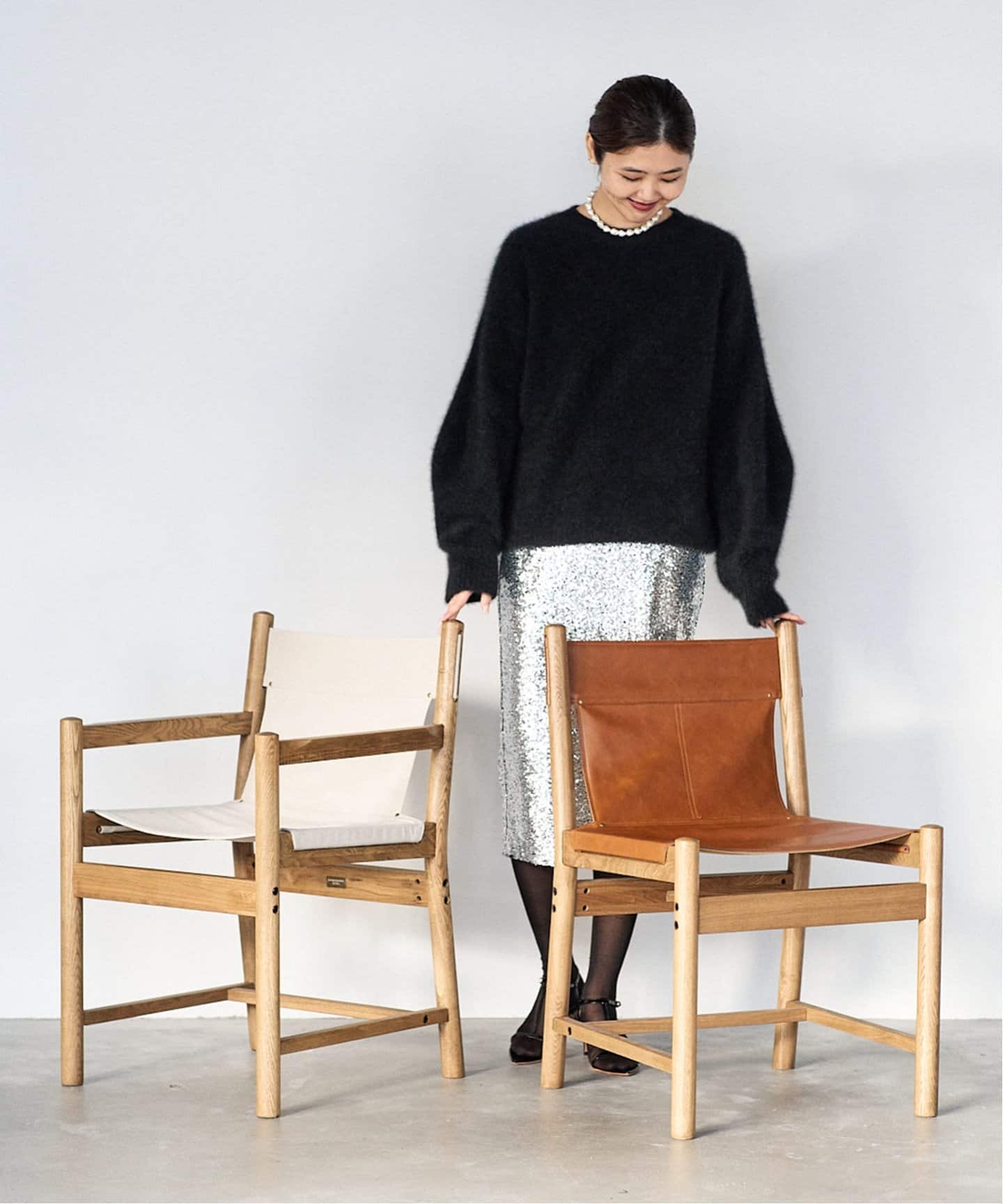 大型商品》COLTON ARM CHAIR コルトン アームチェア ファブリック＿