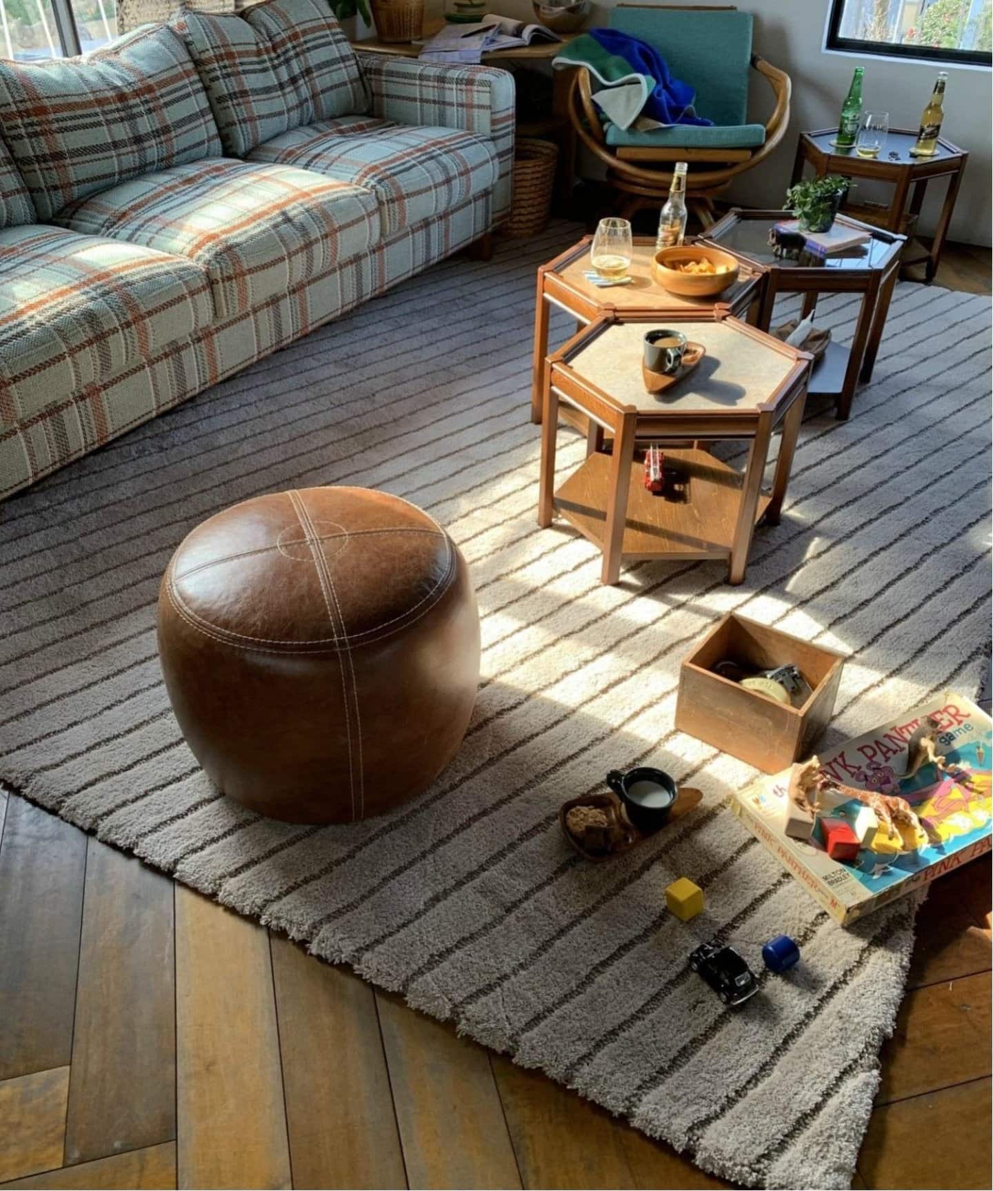 OAKS LEATHER STOOL_crack オークスレザースツール（チェア）｜ACME