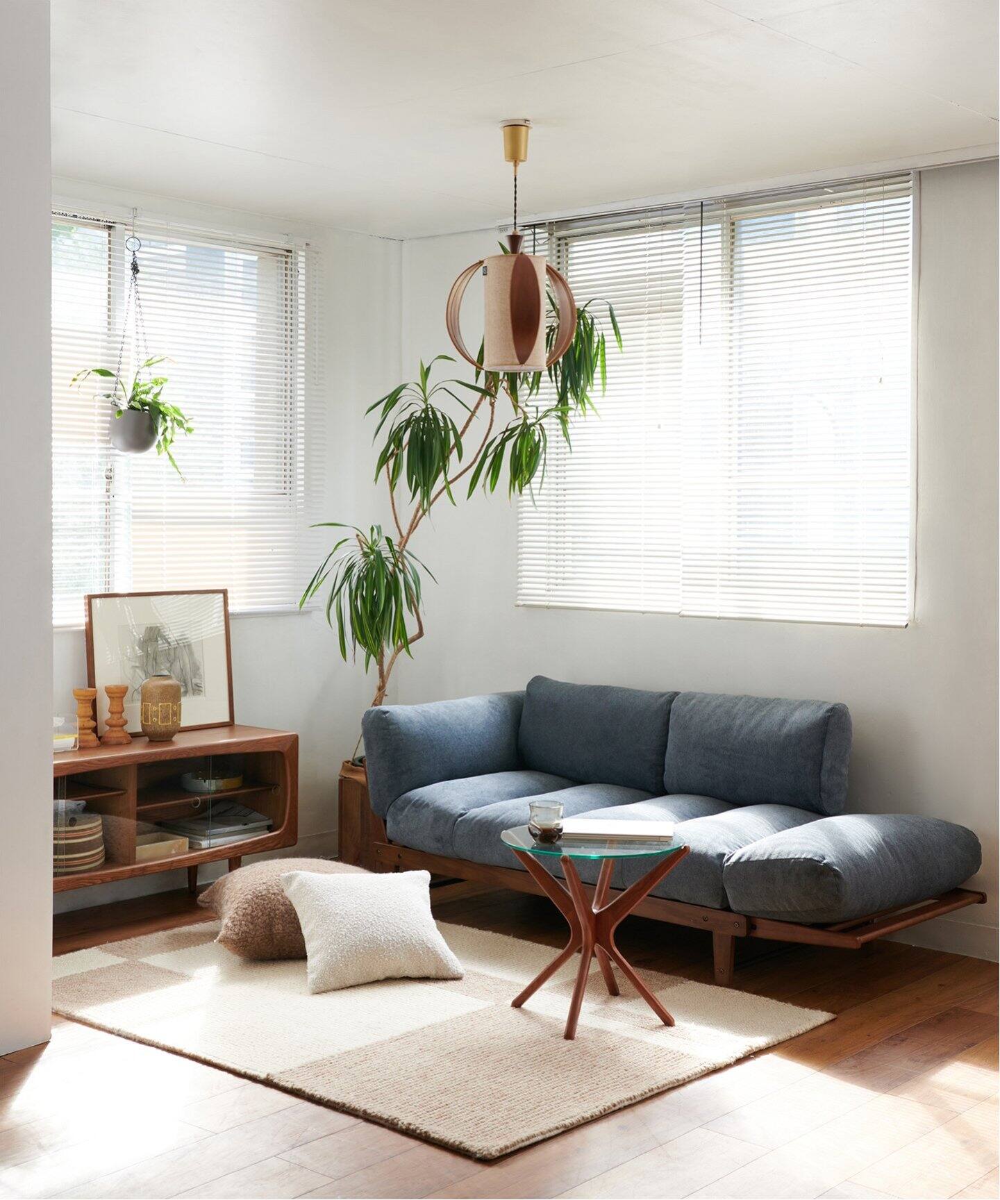 大型商品》ALVESTA SOFA BLG アルベスタソファ ブルーグレー（ソファ