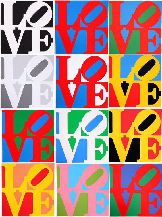 ロバート・インディアナ” 《Book of Love シリーズ》 | 世界のアート