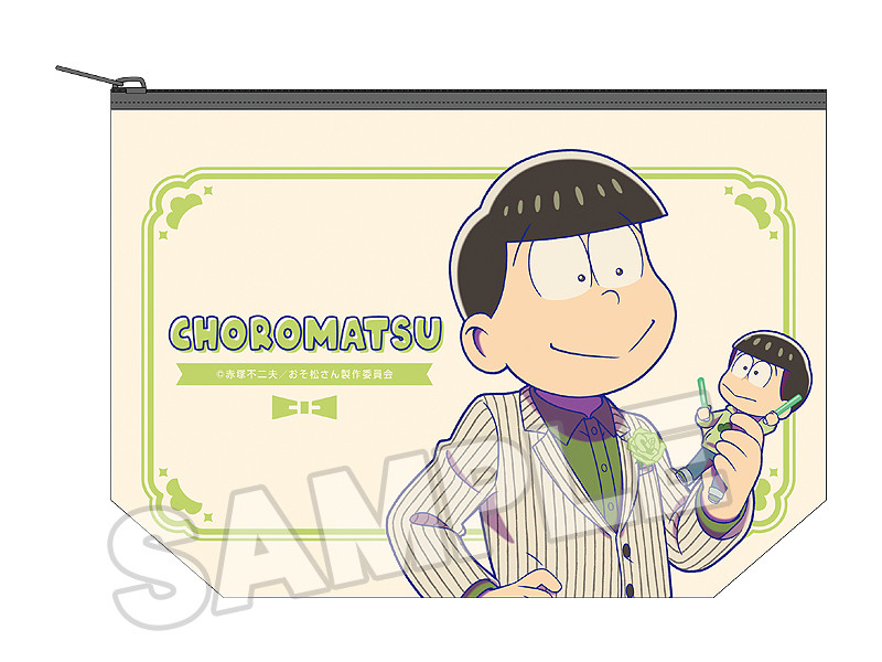 おそ松さん フルグラフィックポーチ おそ松/カラ松/チョロ松/一松/十四