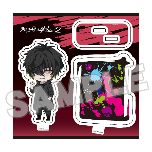 スロウ・ダメージ ねんどろいどぷらす アクリルスタンド トワ/タク