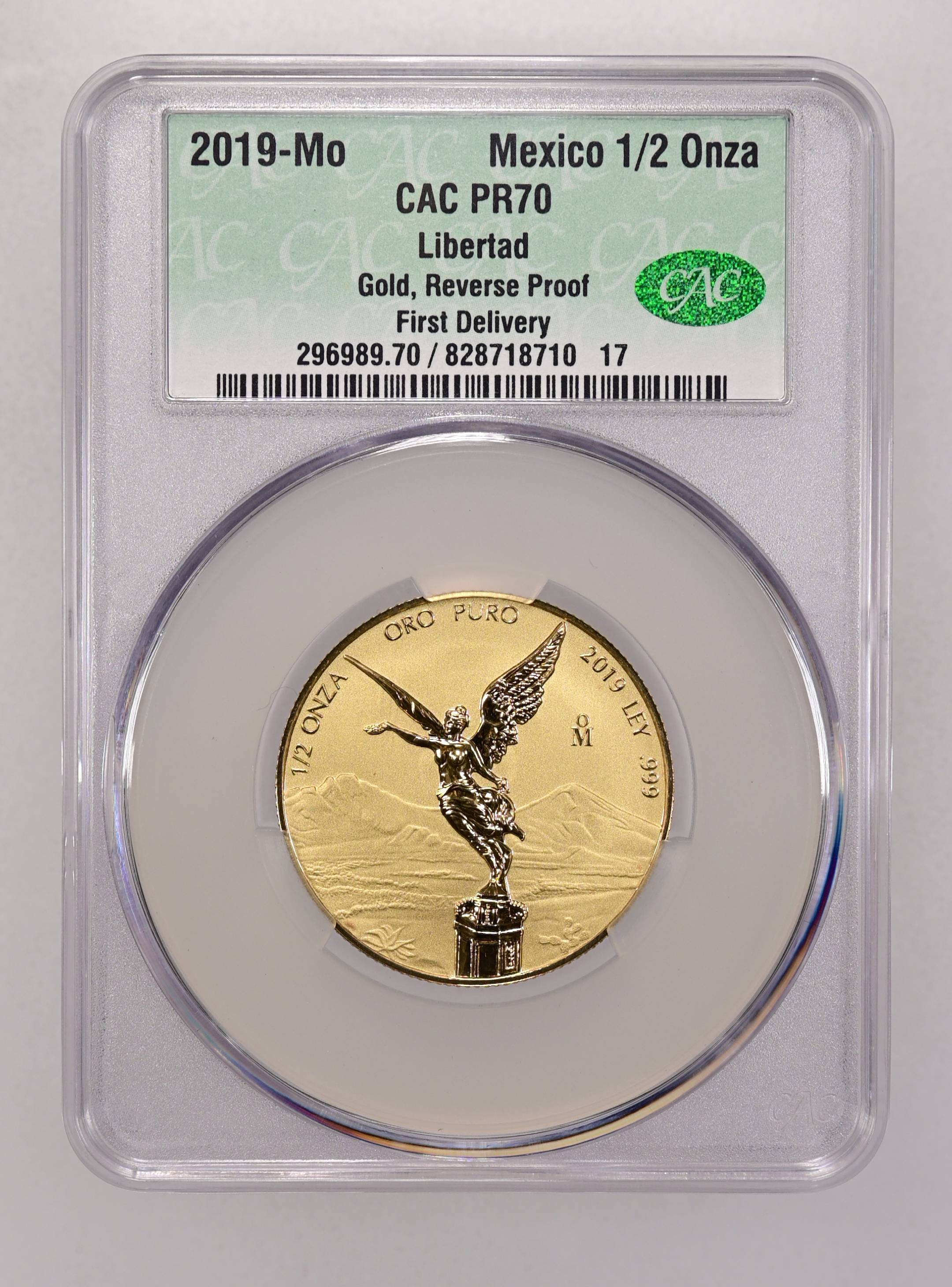 Mexico Gold 1/2 Onza Libertad, Proof 1989– Coin Values & Prices By