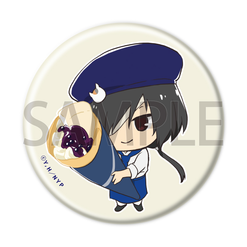 缶バッジ「夏目友人帳」08/クレープver. ブラインド(全6種)(描き下ろし