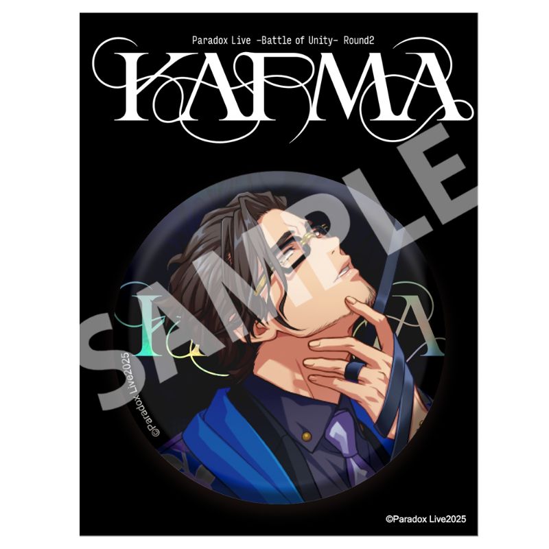 Paradox Live BIG缶バッジ KARMA 西門 直明【アニメタイムズSTORE】