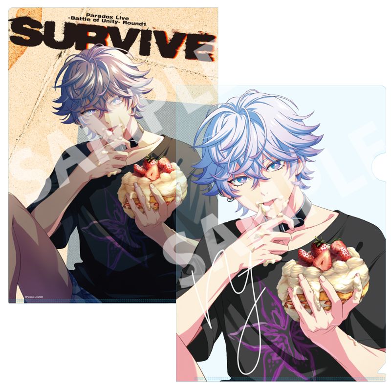 Paradox Live A4クリアファイル SURVIVE 矢戸乃上 那由汰【アニメ
