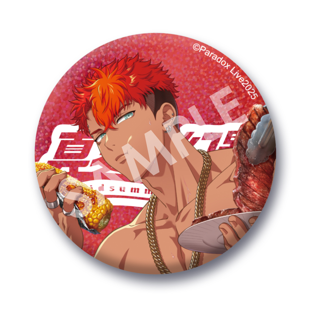 Paradox Live BIG缶バッジ 真夏の幻影 土佐 凌牙【アニメタイムズSTORE】
