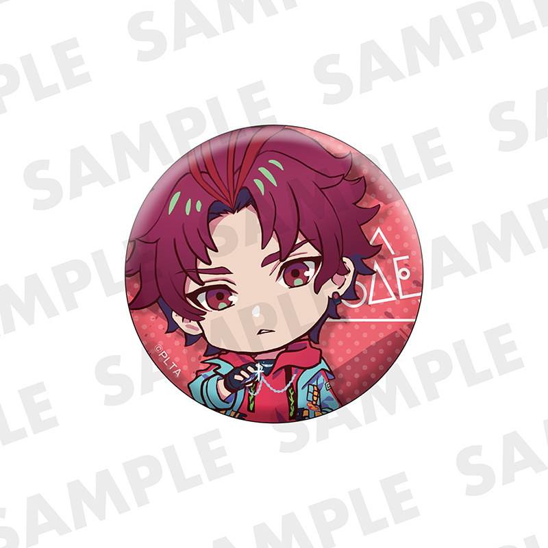 ビバレン XlamV ラウンドワン ラウワン コラボ 缶バッジ レオン