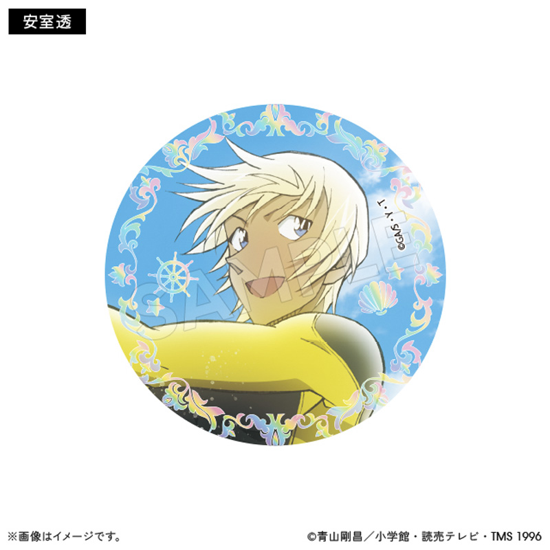 名探偵コナン』レインボー箔押し缶バッジ メモリアルコレクションvol.3