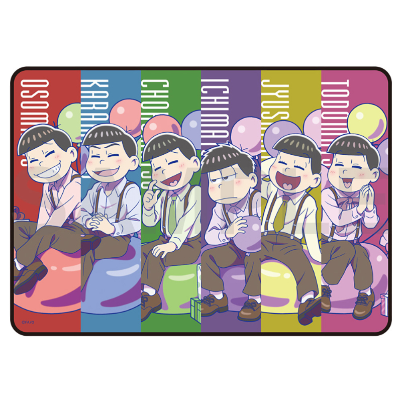 おそ松さん 6つ子バースデー'24 ブランケット【アニメタイムズSTORE】