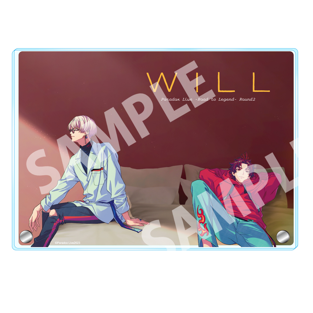 Paradox Live アクリルアートパネル WILL 朱雀野 アレン・燕 夏準