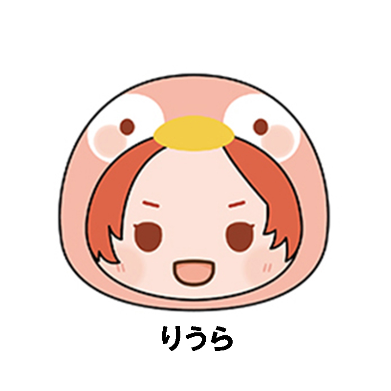 いれいす フェイスクッション (-hotoke-)【AniBOX】