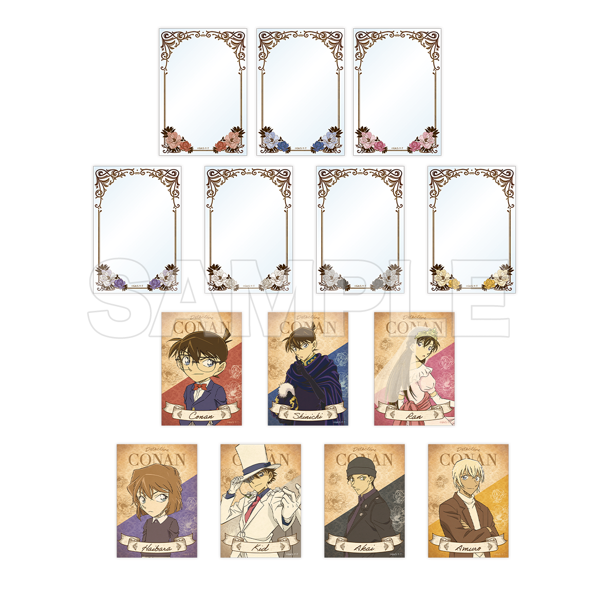 名探偵コナン 硬質カードケース（カード付） クラシカル 灰原 哀【YTE