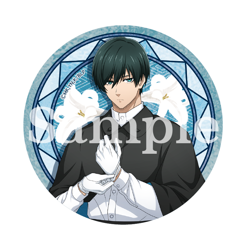 ブルーロック ちょいデカ缶バッジ 大正浪漫2弾 (糸師凛)【YTE公式