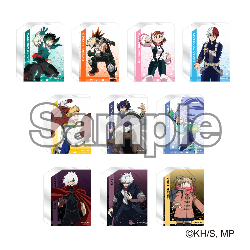 僕のヒーローアカデミア トレーディングアクリルブロック 6期