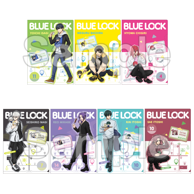 ブルーロック クリアファイル 食べ歩き (糸師凛)【YTE公式オンライン
