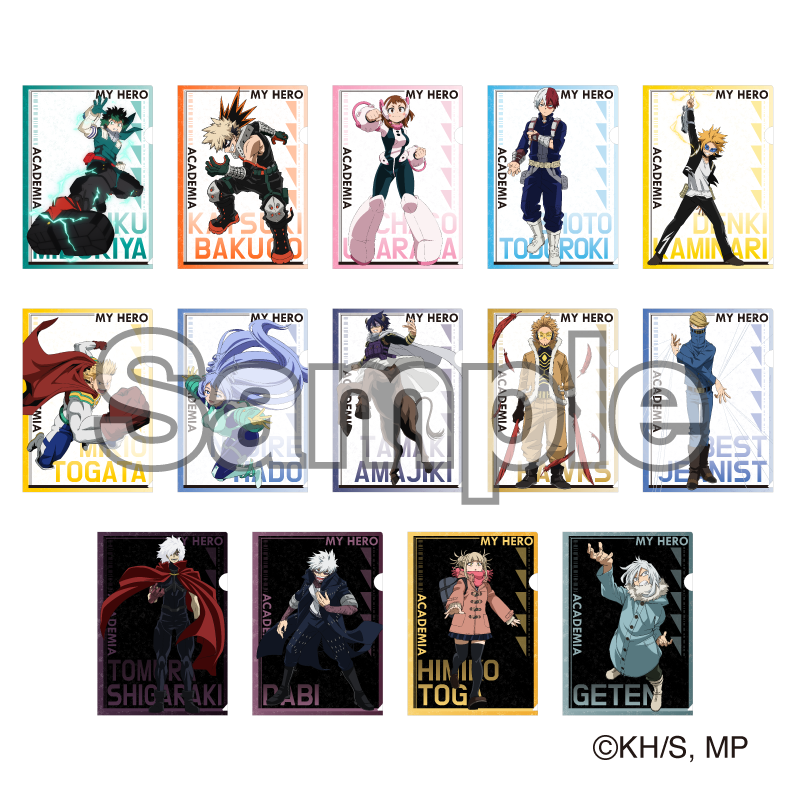僕のヒーローアカデミア クリアファイル 6期アクション版権③ (荼毘/燈