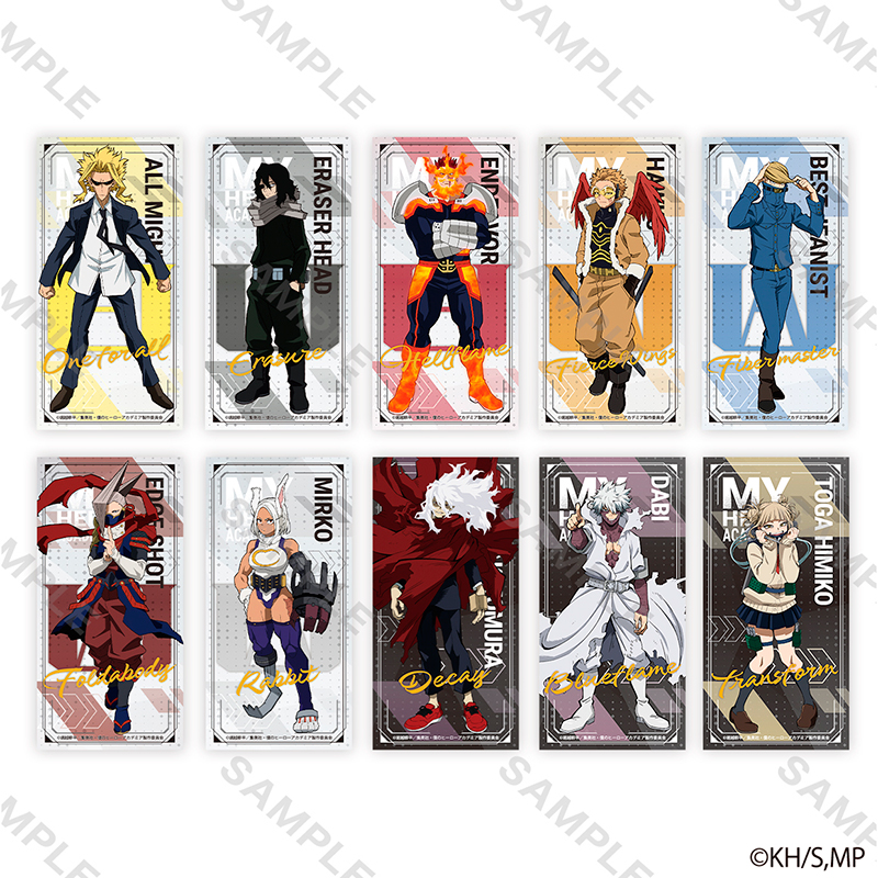 僕のヒーローアカデミア ステッカー 7期新ビジュアル (ホークス)【YTE