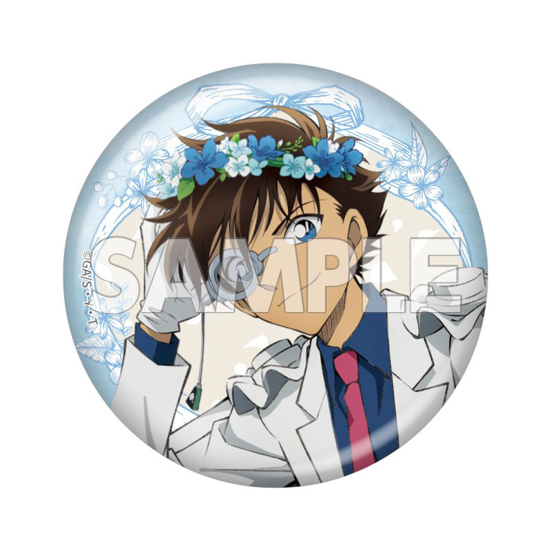 灰原哀 Flower for you 缶バッジ ノーマル 灰原哀 Flower for you 缶