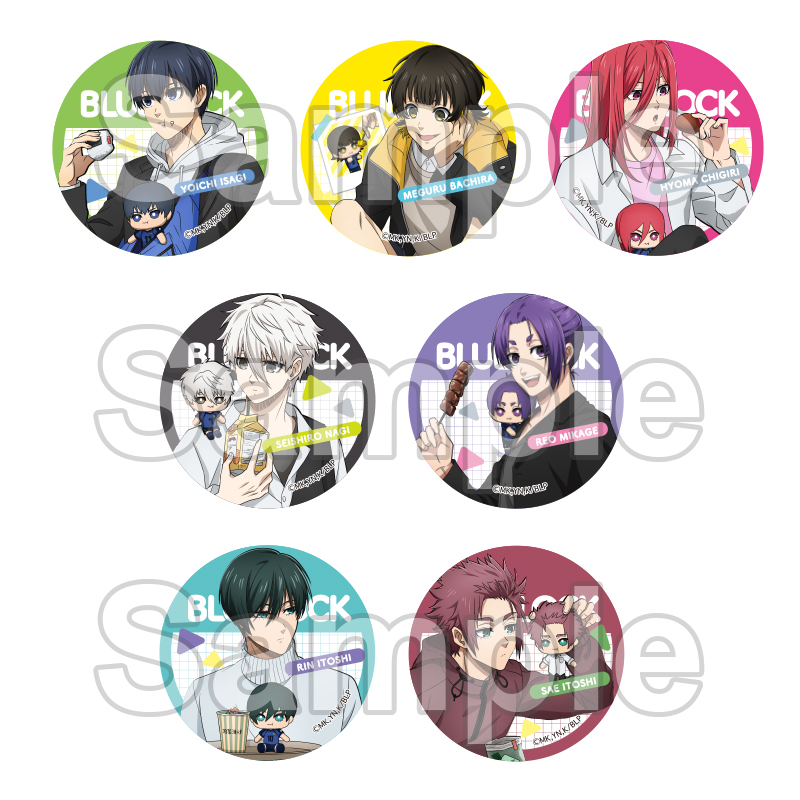 ブルーロック トレーディング缶バッジ 食べ歩き【YTE公式オンライン