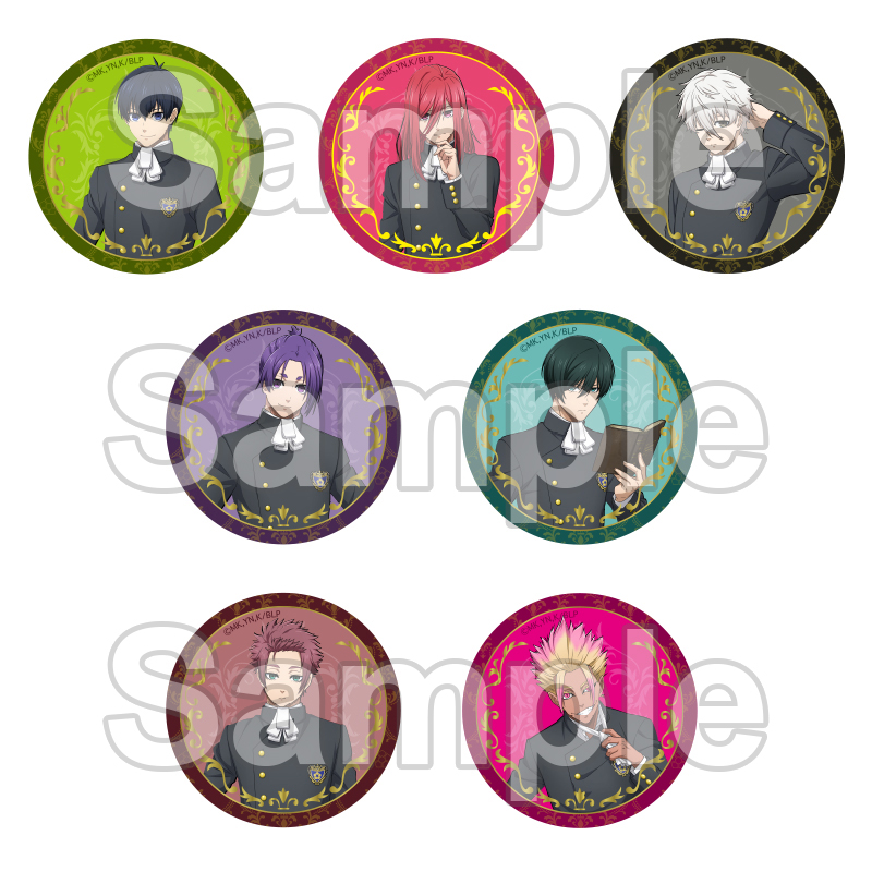 ブルーロック トレーディングキラマット缶バッジ BLUE LOCK ACADEMY