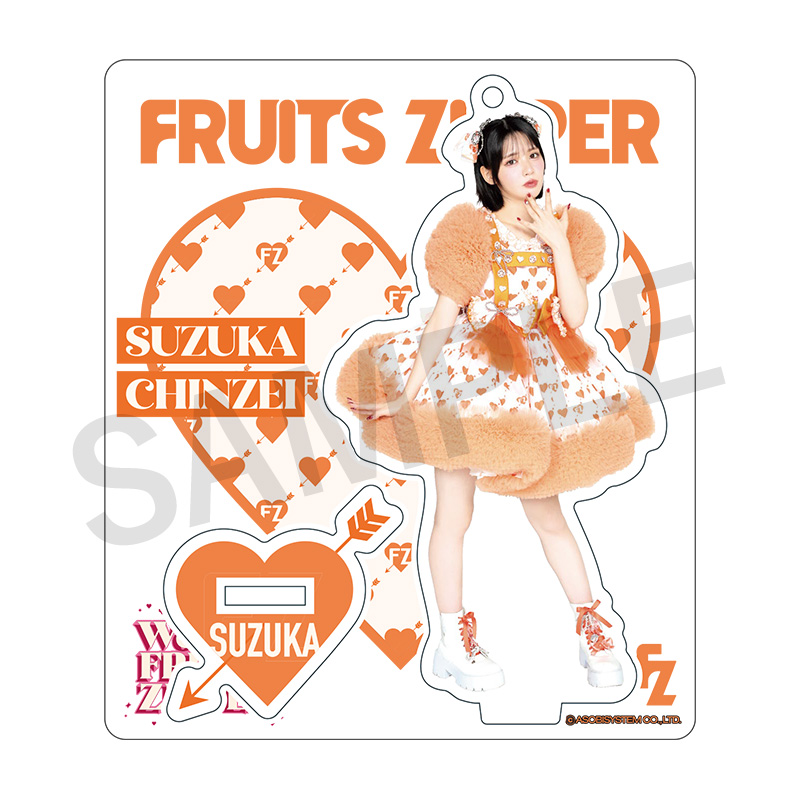 FRUITS ZIPPERメンバー別アクスタ-1st ASIA TOUR 2025 edition