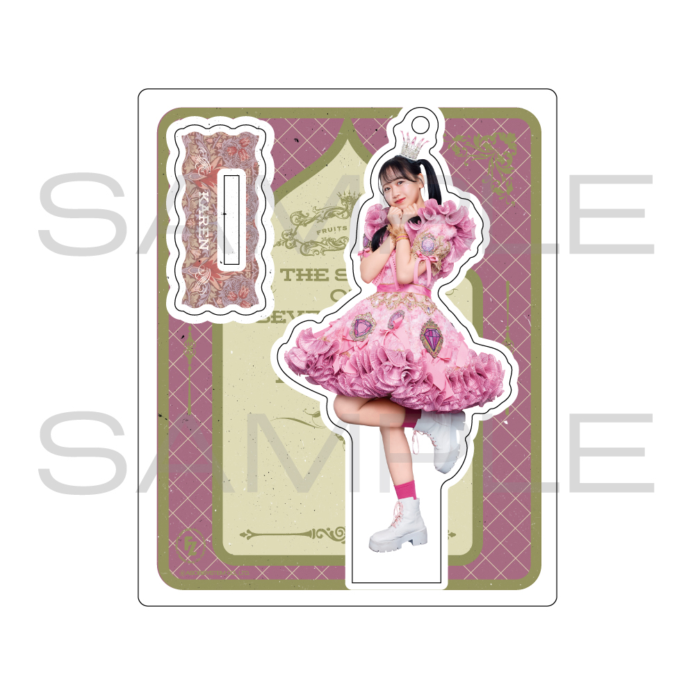 FC限定】FRUITS ZIPPER メンバー別アクスタ-2024 秋Tour Short dress