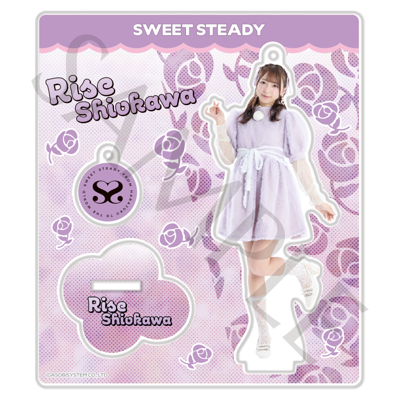 SWEET STEADY アクリルスタンドキーホルダー-styling 2024AW edition