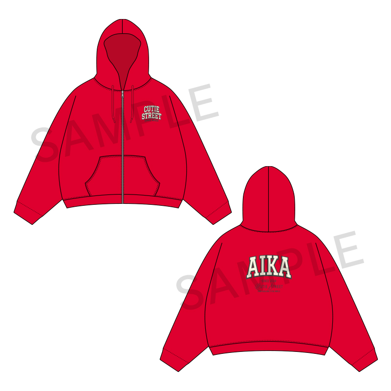 CUTIE STREET OSHI API Zip-up hoodie【ASOBIMALL(アソビモール)】
