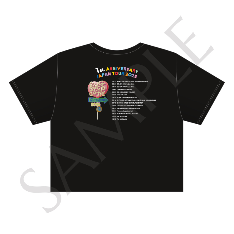 CUTIE STREET JAPAN TOUR 2025 Tシャツ/レディース【ASOBIMALL(アソビ