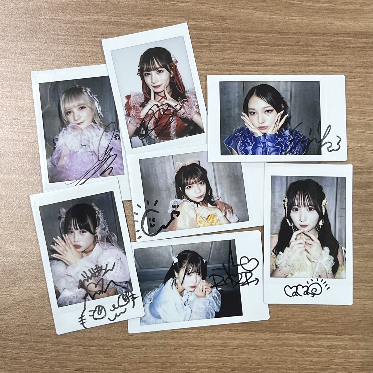 CANDY TUNE メンバー別チェキ（ランダムサイン入り）-飴と花 edition