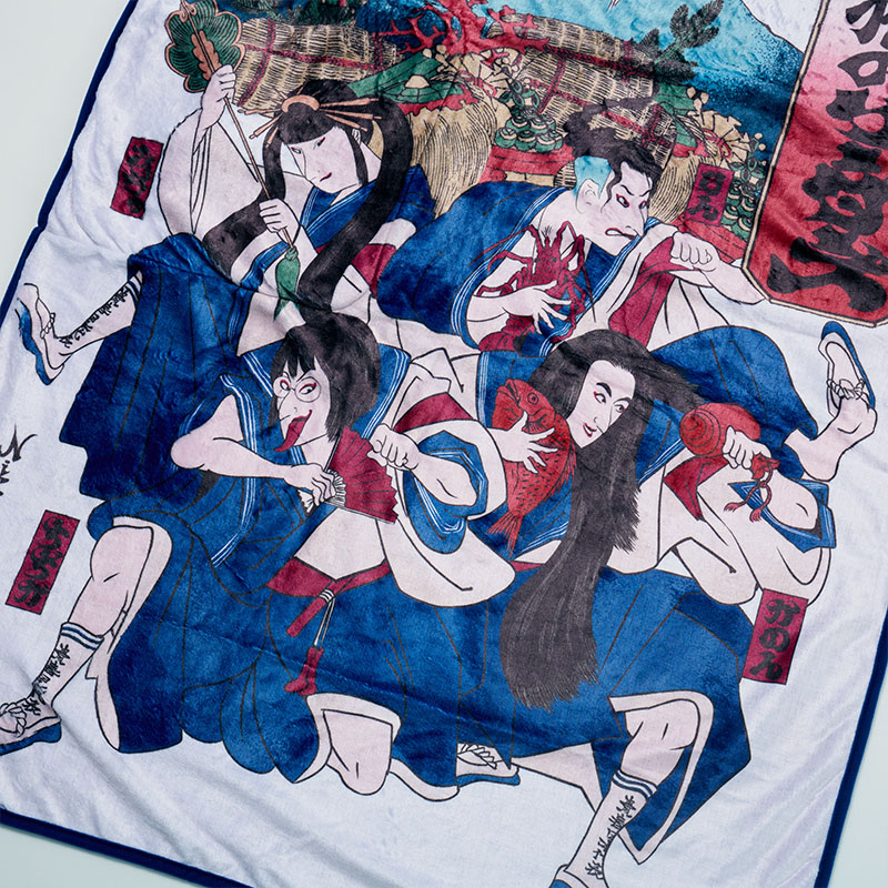 青春部限定】浮世絵ブランケット【ASOBIMALL(アソビモール)】