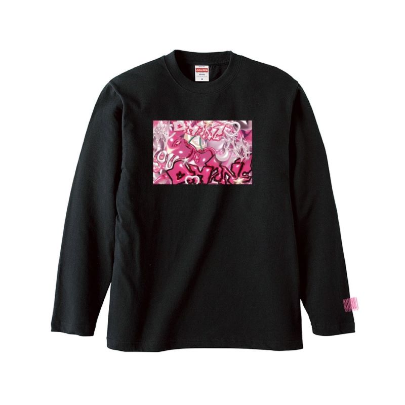 月足天音 2024生誕記念 ロングTシャツ（黒）【ASOBIMALL(アソビモール)】