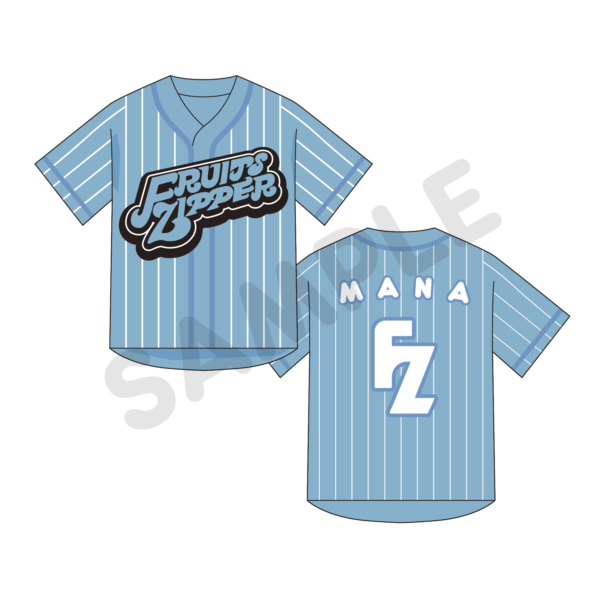 FRUITS ZIPPER OSHI API UNIFORM【ASOBIMALL(アソビモール)】