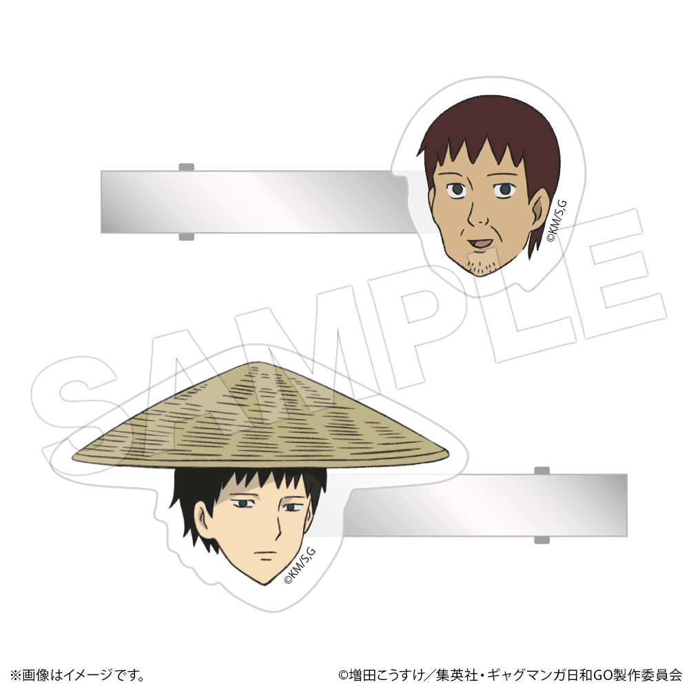 アクリルヘアクリップ 松尾芭蕉＆河合曽良セット【ココアニ (COCOANI