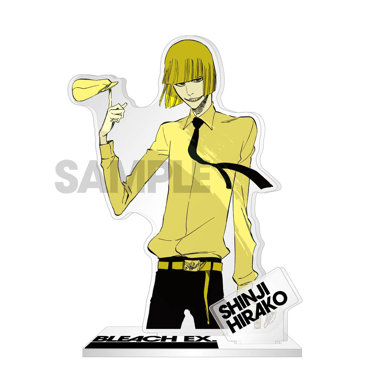 BLEACH 平子真子缶バッジアクスタブロマイドドミノアクリルバッジ